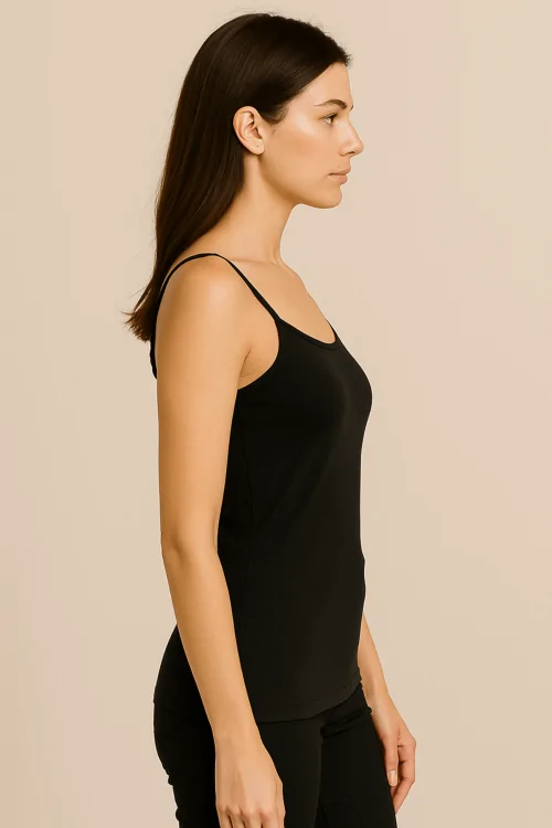 Canotta seamless donna spalla stretta – effetto invisibile