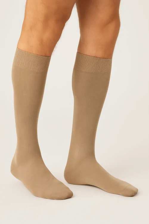 Calcetines largos de algodón para hombre – 6 pares de calcetines transpirables