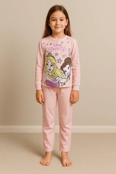 Pyjama fille en coton léger Princesses Disney - LADYC