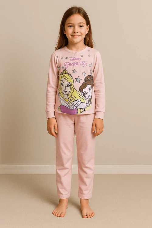 Pyjama fille en coton léger Princesses Disney - LADYC