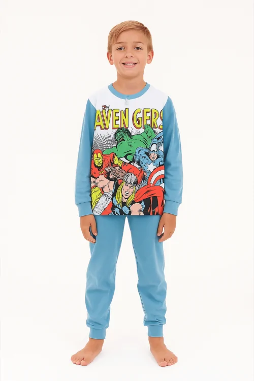 Avengers Baumwollpyjamas für Jungen – leicht und bequem