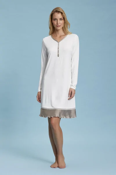 Satin-Nachthemd für Damen – Bequem und nicht einengend