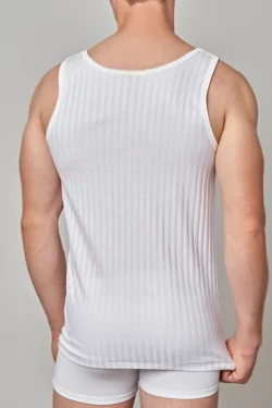 Men's Scottish Linen Tank Top – No Deformation, Maximum Comfort