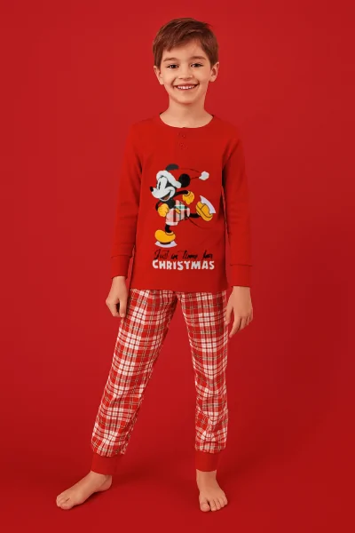 Pyjamas familiaux SABOR Disney sur le thème de Noël pour enfants