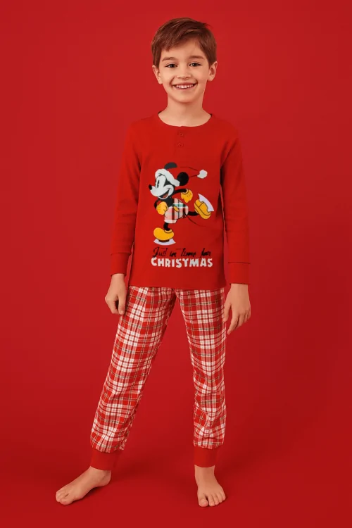 Pyjamas familiaux SABOR Disney sur le thème de Noël pour enfants