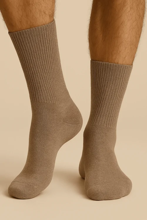 Chaussettes médicales courtes pour hommes – confort extensible