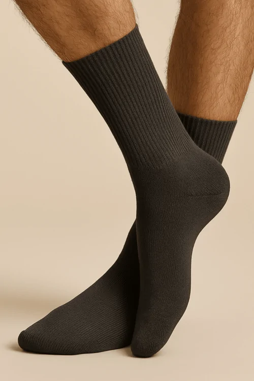 Chaussettes médicales courtes pour hommes – confort extensible