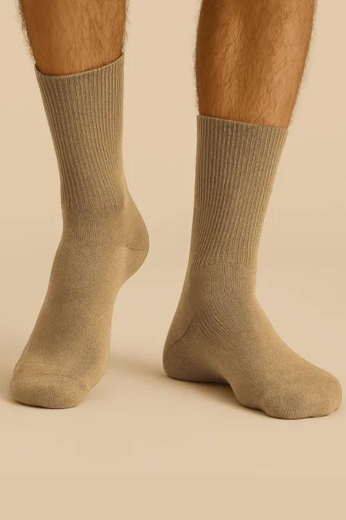 Chaussettes médicales courtes pour hommes – confort extensible