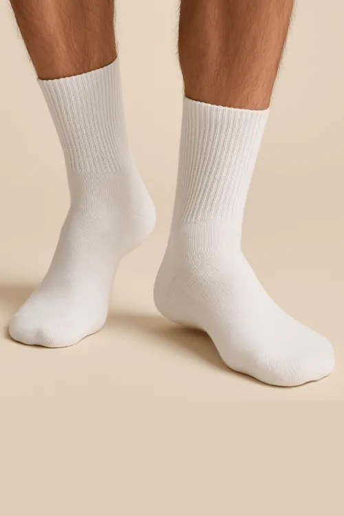 Chaussettes médicales courtes pour hommes – confort extensible
