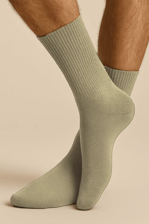 Chaussettes médicales courtes pour hommes – confort extensible