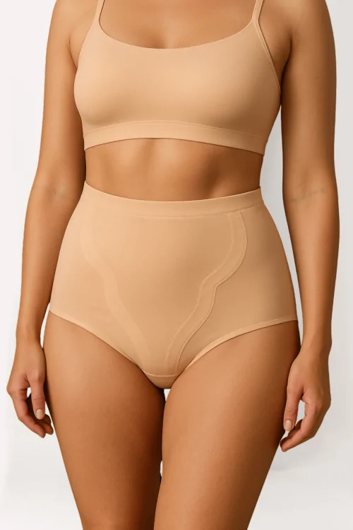 Guaina Alta Modellante Donna – Effetto Pancia Piatta e Comfort
