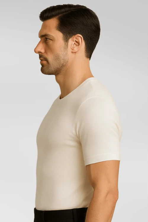 Chemise thermique pour homme avec doublure en coton – Chaude et respirante