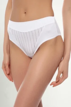 High-waisted lace shapewear briefs – Does not mark under clothing