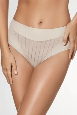 Culotte gainante en dentelle taille haute – Ne marque pas sous les vêtements