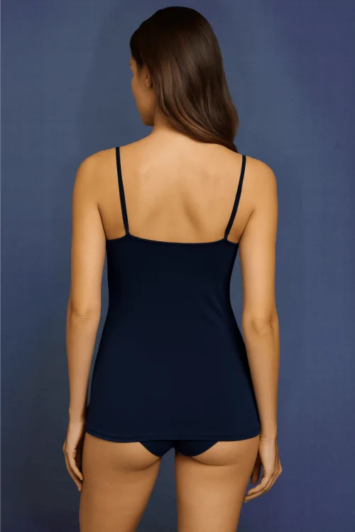 Top interior de encaje para mujer: cómodo, natural y no deja marcas.