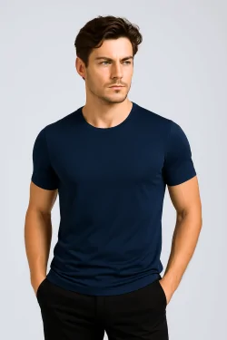 T-shirt homme en bambou frais et respirant