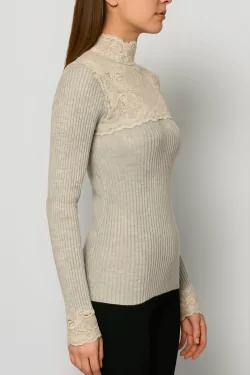 Débardeur en dentelle chaude – Élégant, non moulant