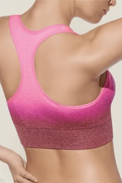 Reggiseno sportivo coppa B comodo e senza cuciture