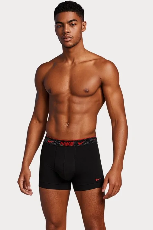 Nike Men's Breathable Anti-Chafing Boxer Shorts – 3-Pack