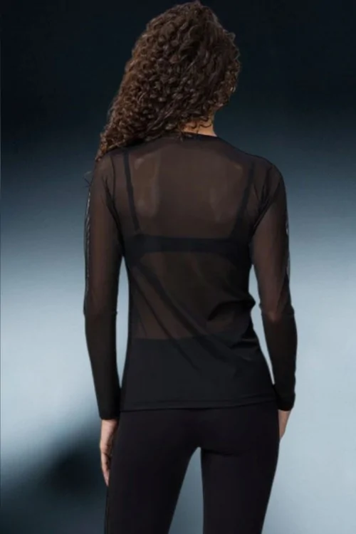 Maglia sottogiacca lurex elegante e trasparente