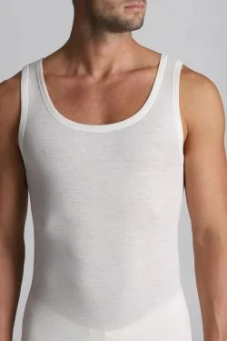 Tanktop für Herren aus Wolle und Meraklon – warm und nicht auftragend