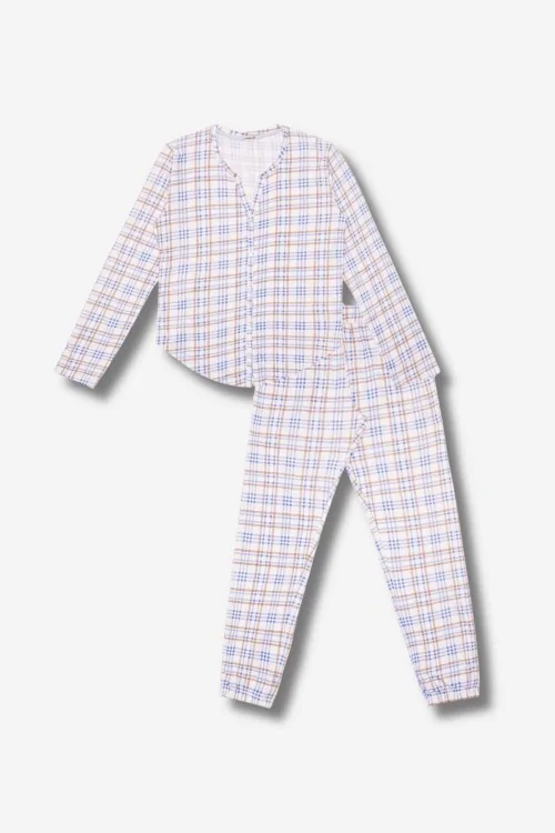 Damenpyjamas aus 100 % Baumwolle, die nicht einengen.