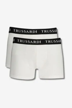 Boxers blancs pour hommes Trussardi – Sous-vêtements confortables et invisibles