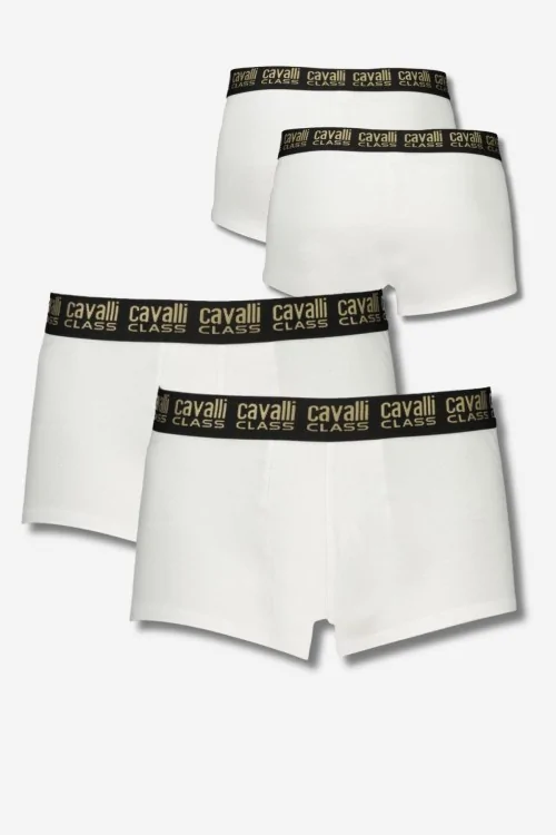 Boxers blancs Cavalli Class pour hommes – Invisibles et confortables