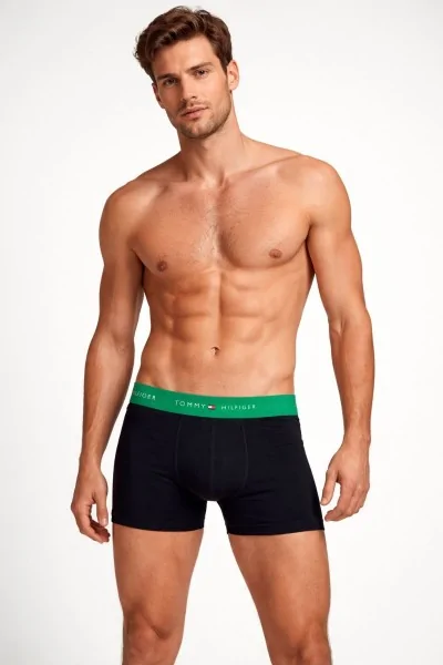 Bóxers cómodos Tommy Hilfiger con banda de color (paquete de 3)