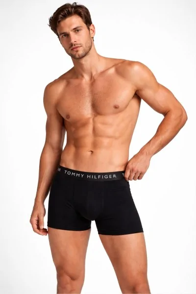 Boxer Tommy Hilfiger uomo comodi e traspiranti – Pack 3