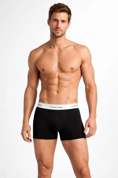 Boxers Calvin Klein pour homme, doux et respirants – Lot de 3