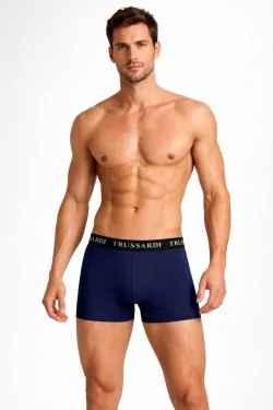 Ensemble de 2 boxers confortables et respirants pour homme Trussardi