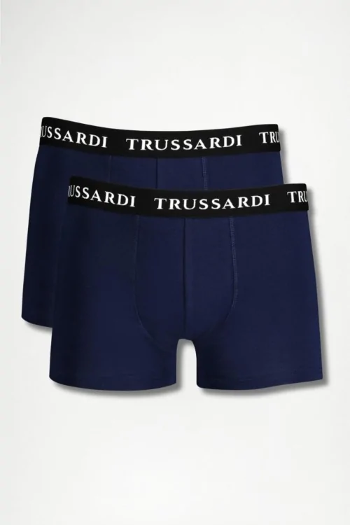 Bóxers Trussardi cómodos y transpirables para hombre (2 piezas)