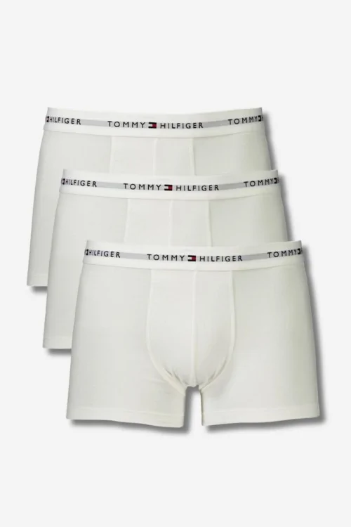 Lot de 3 boxers blancs Tommy Hilfiger respirants et confortables