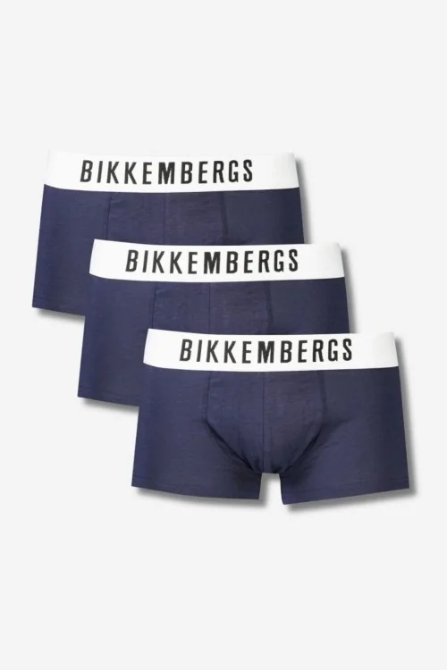 Breathable and durable Bikkembergs men's boxer shorts – 3 pieces