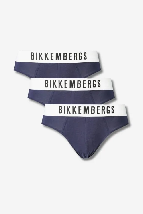 Calzoncillos Bikkembergs para hombre transpirables y cómodos (3 piezas)