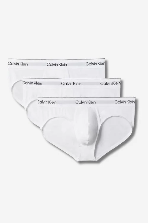 Calvin Klein Slips confortables et respirants pour homme – Ensemble de 3 pièces