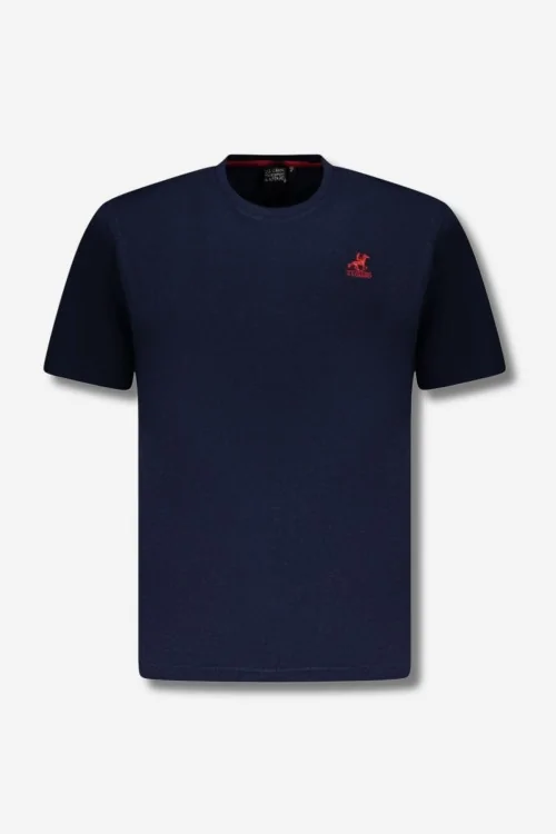 US Grand Polo T-Shirt aus reiner, leichter Baumwolle für Herren