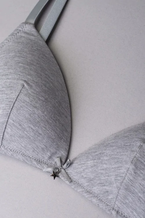 Soutien-gorge triangle sans armatures à bonnets légèrement rembourrés - LADYC