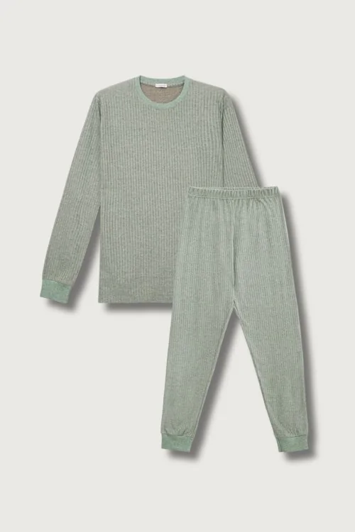 Warmer Damenpyjama – Weich, nicht eng anliegend, anschmiegsam
