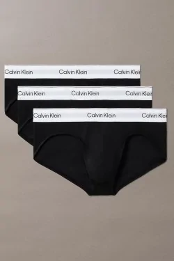 Lot de 3 slips en coton pour homme Calvin Klein – Confortables toute la journée