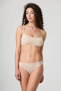 Slip pizzo invisibile che non segna sotto i vestiti