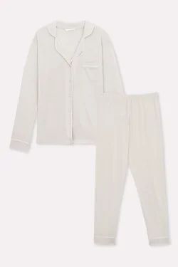 Pyjama Jadea pour femme, en viscose douce et légère