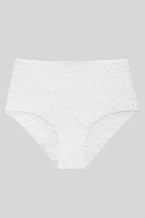 Unsichtbare Midi-Slips aus Spitze, die unter der Kleidung nicht sichtbar sind