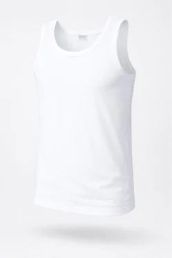 3-piece cotton wide shoulder baby tank top