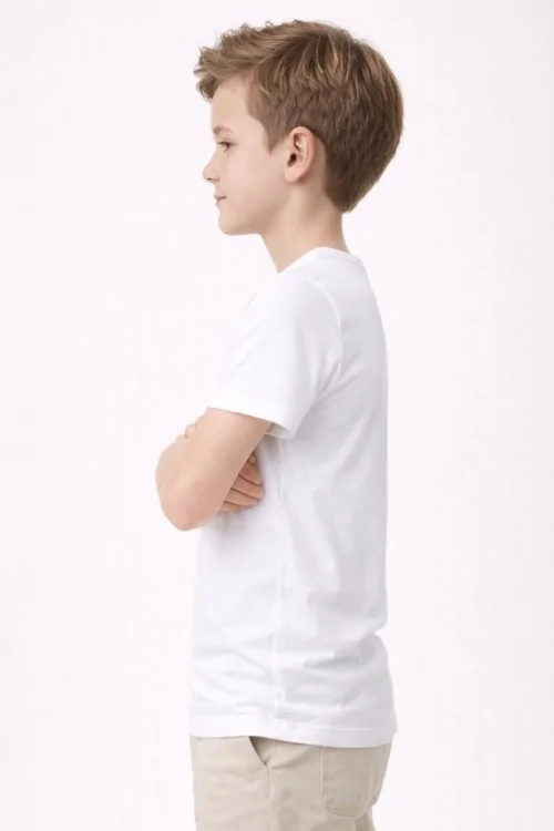 Chemise bébé 3 pièces en coton à manches courtes