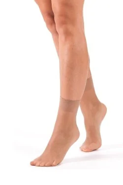 Chaussettes extensibles transparentes BELLISSIMA 20 deniers (9 paires) - LADYC
