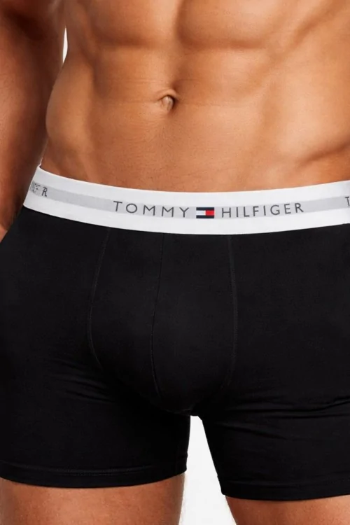 Boxer Tommy Hilfiger à bande blanche – Confort et style