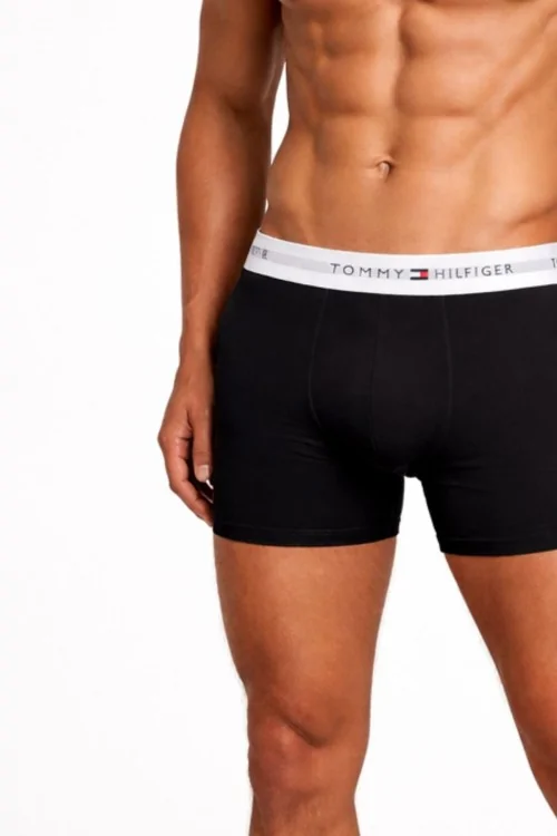 Boxer Tommy Hilfiger à bande blanche – Confort et style