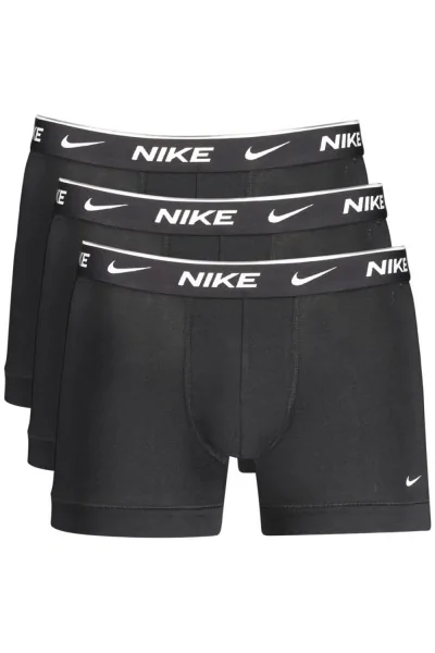 Calzoncillos bóxer NIKE para hombre, negros, de algodón.